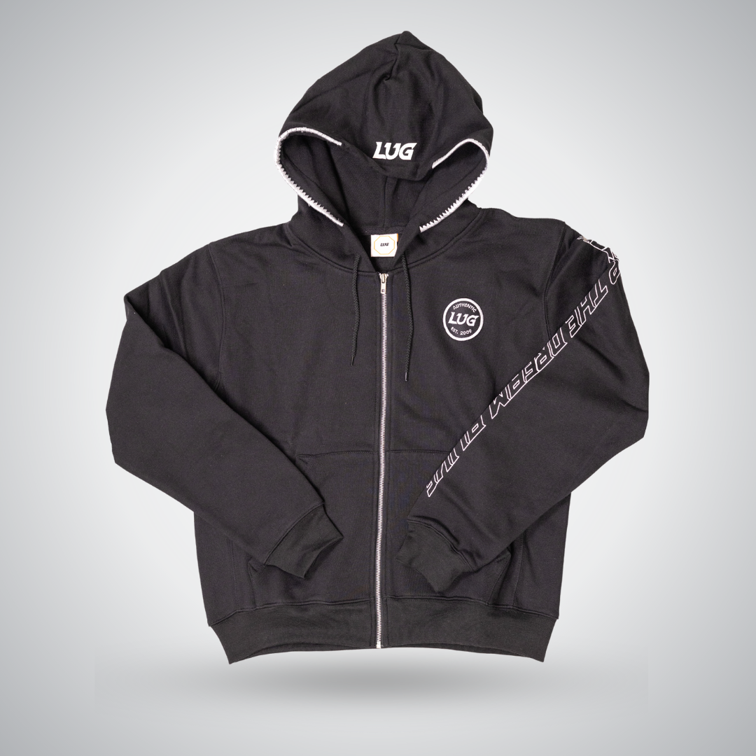 THE SLEEPOVER ZIP - BLACK