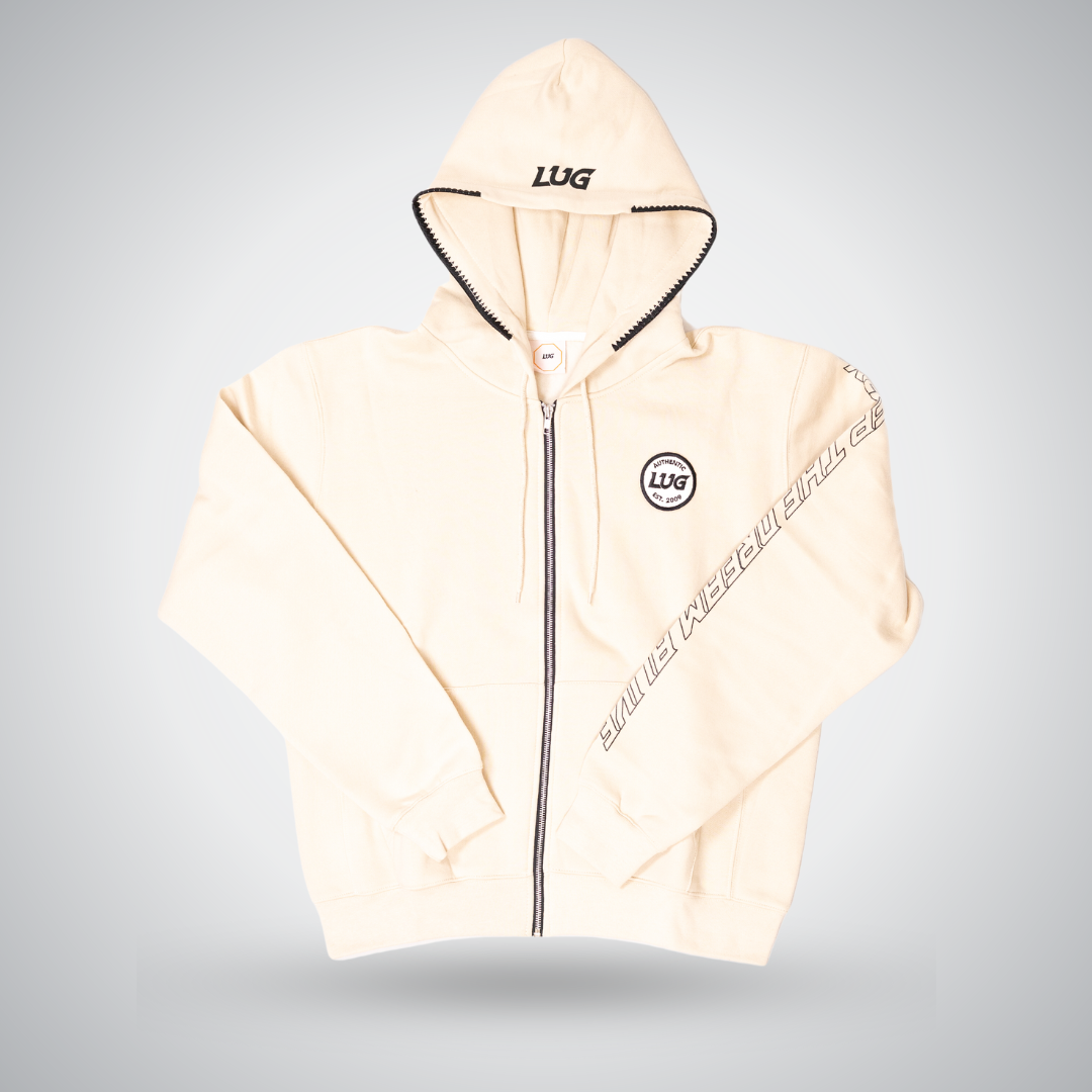 THE SLEEPOVER ZIP - CREAM