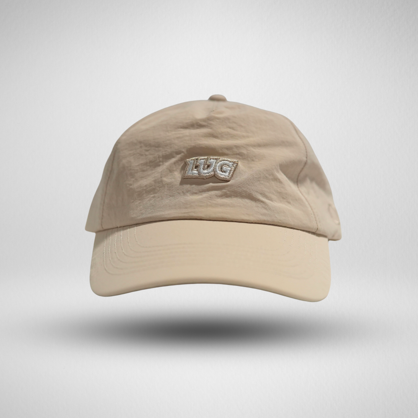 NYLON DAD HAT - CREAM