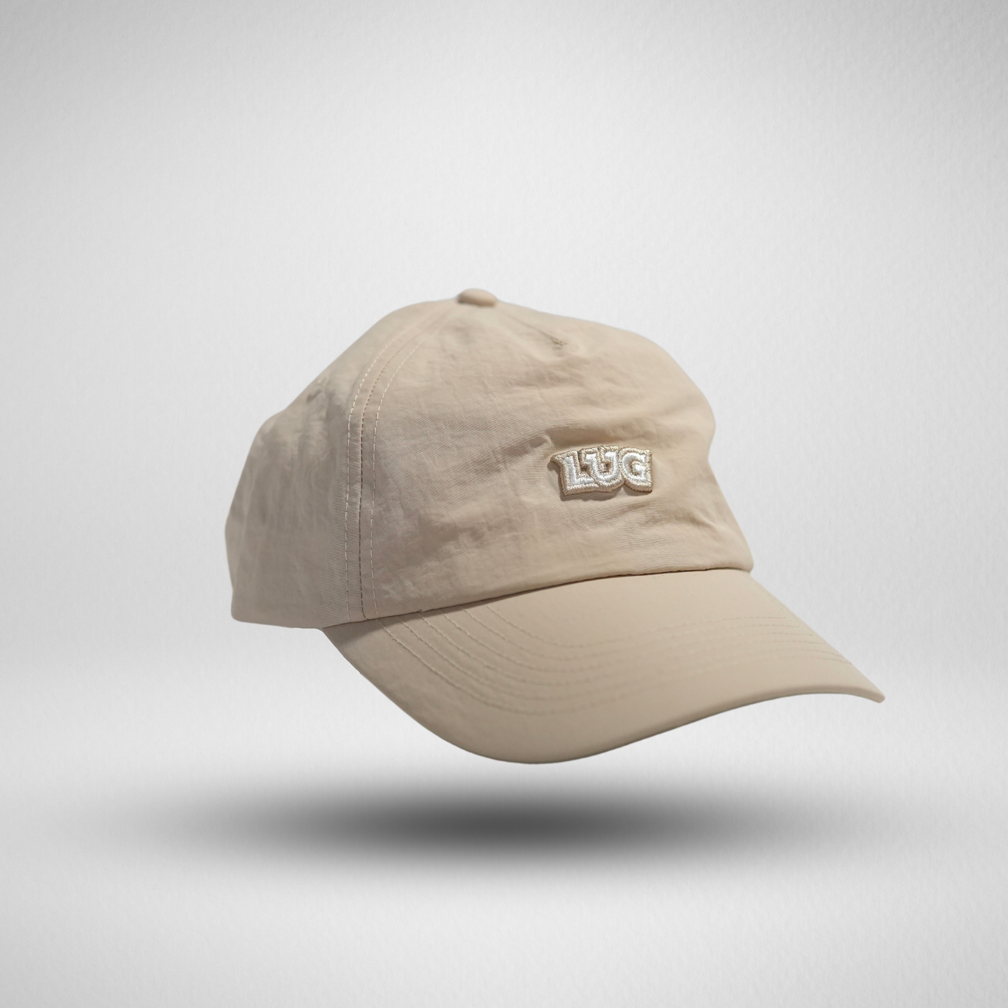 NYLON DAD HAT - CREAM