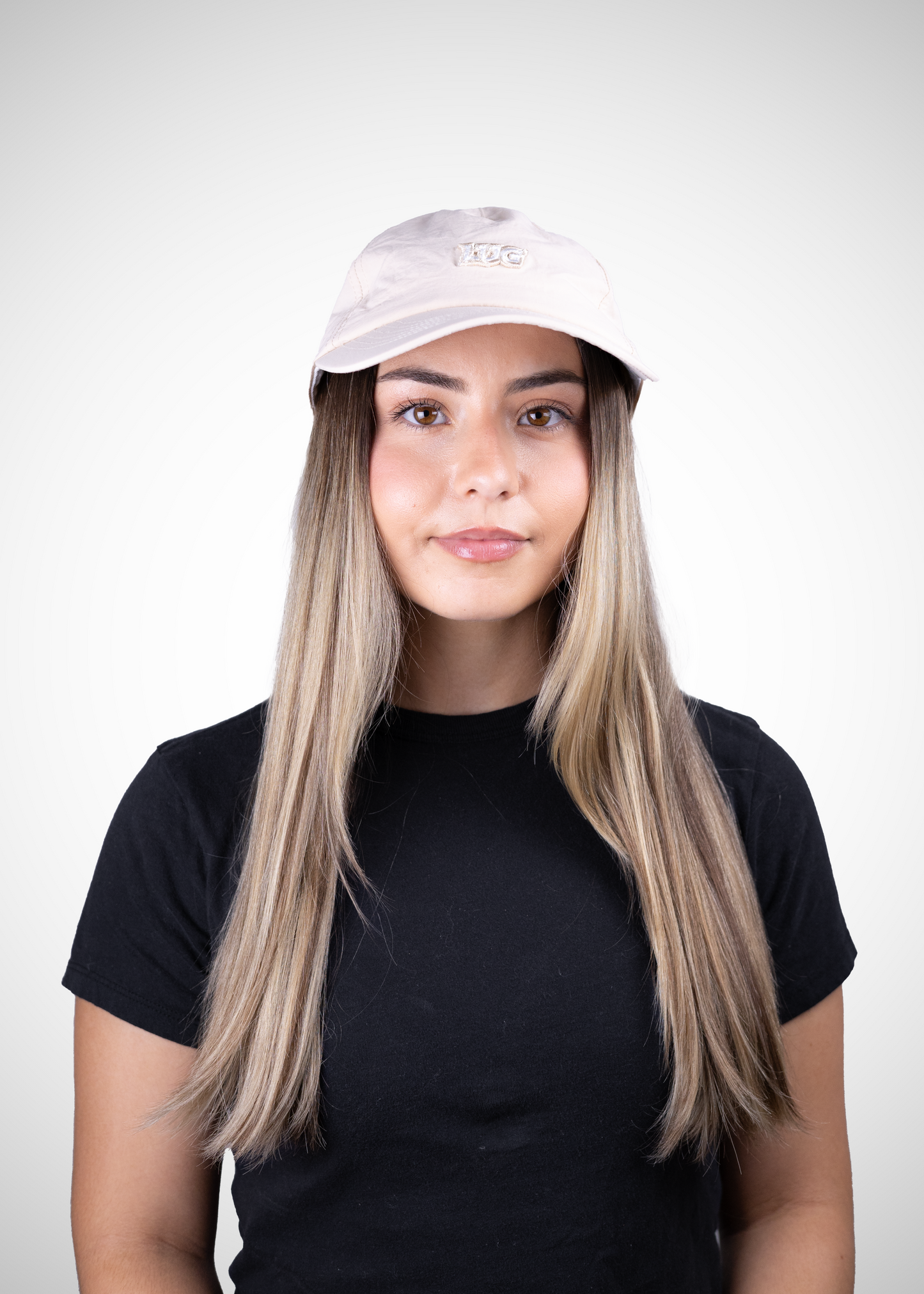 NYLON DAD HAT - CREAM