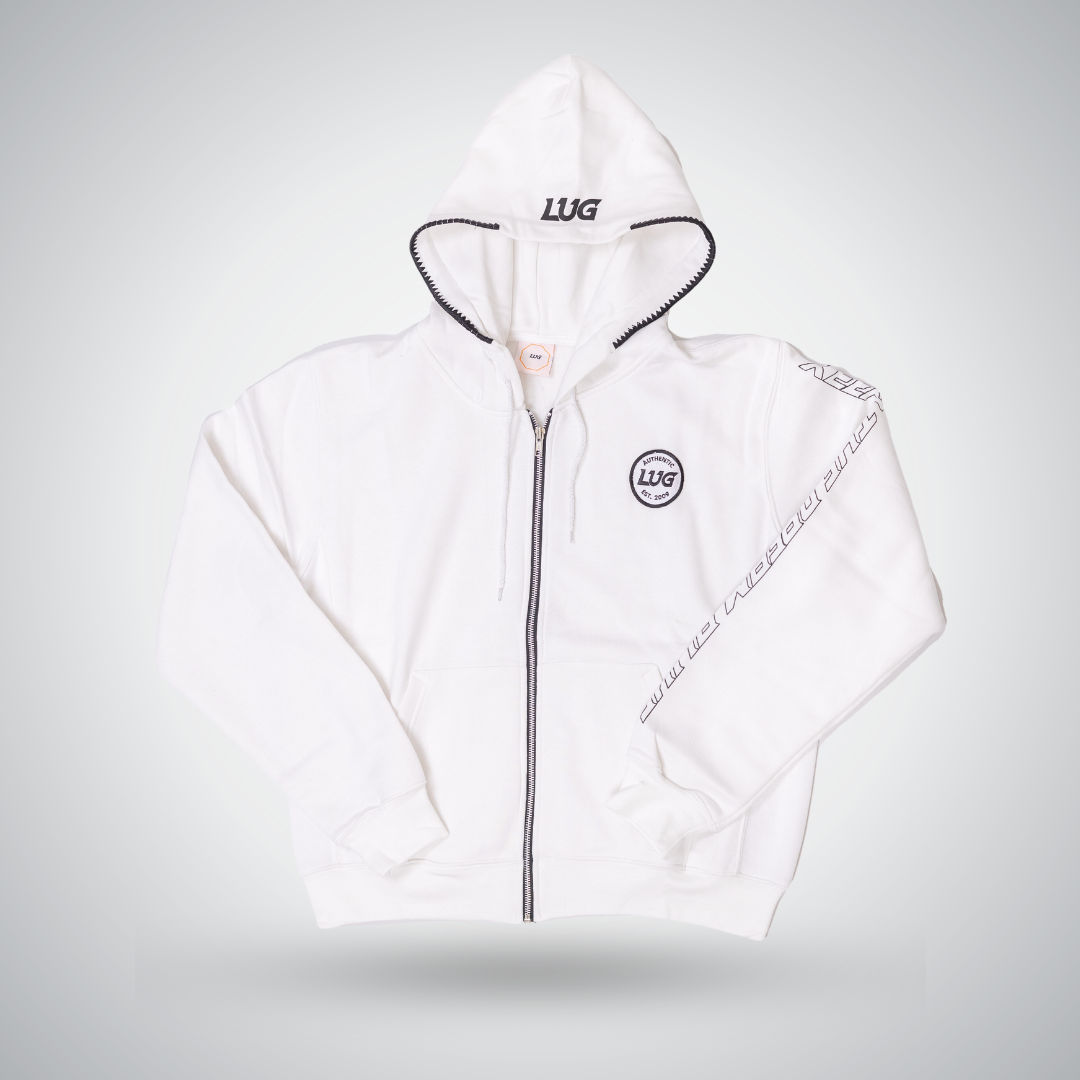 THE SLEEPOVER ZIP - WHITE