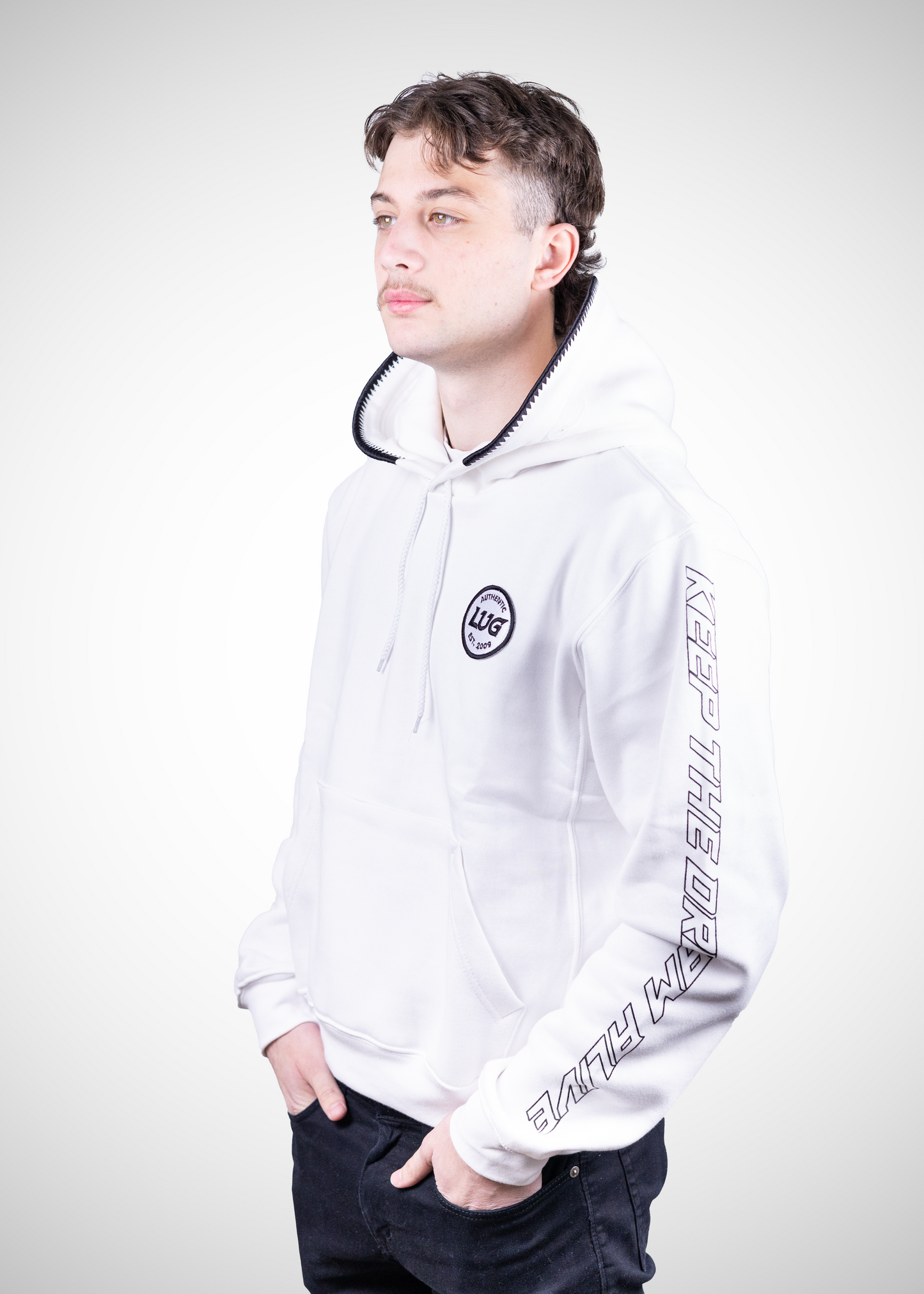 THE SLEEPOVER SWEATER - WHITE